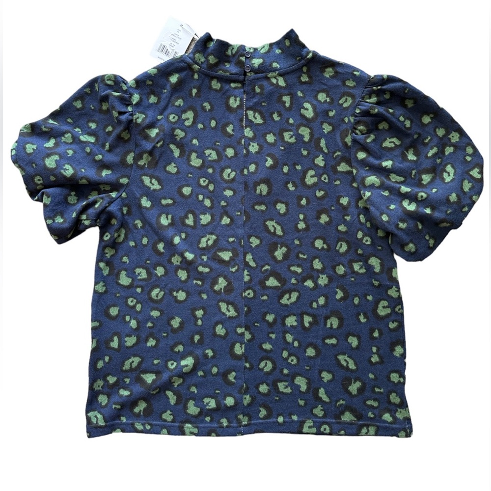 Walter Baker $128 Briella Top, Midnight Leo Knit, Size XL - Picture 6 of 9